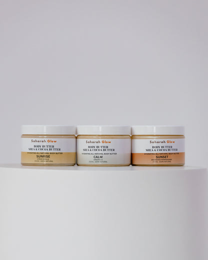 The Body Butter Trio: A Journey of Scents