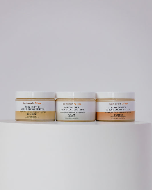 The Body Butter Trio: A Journey of Scents